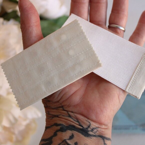 Vintage 1960s Bra Back Repair, Beltx Adjustable Elastic Straps, New Old Stock - Picture 7 of 10